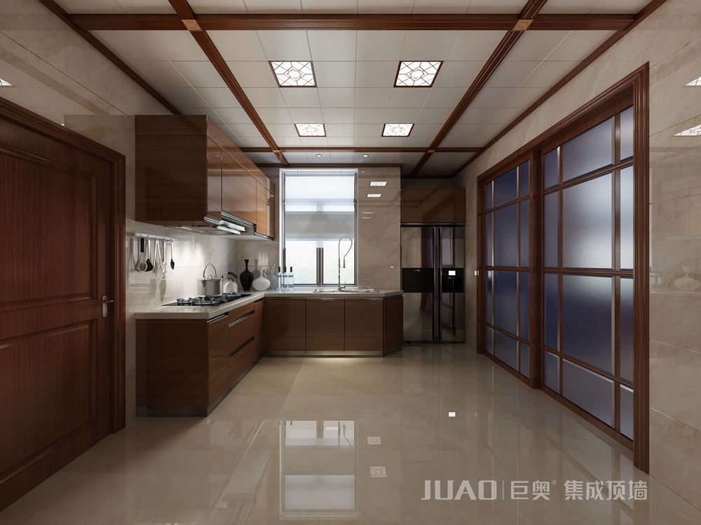 中式廚房_中式（shì）廚房效果圖_中式（shì）廚房家裝裝修效果圖